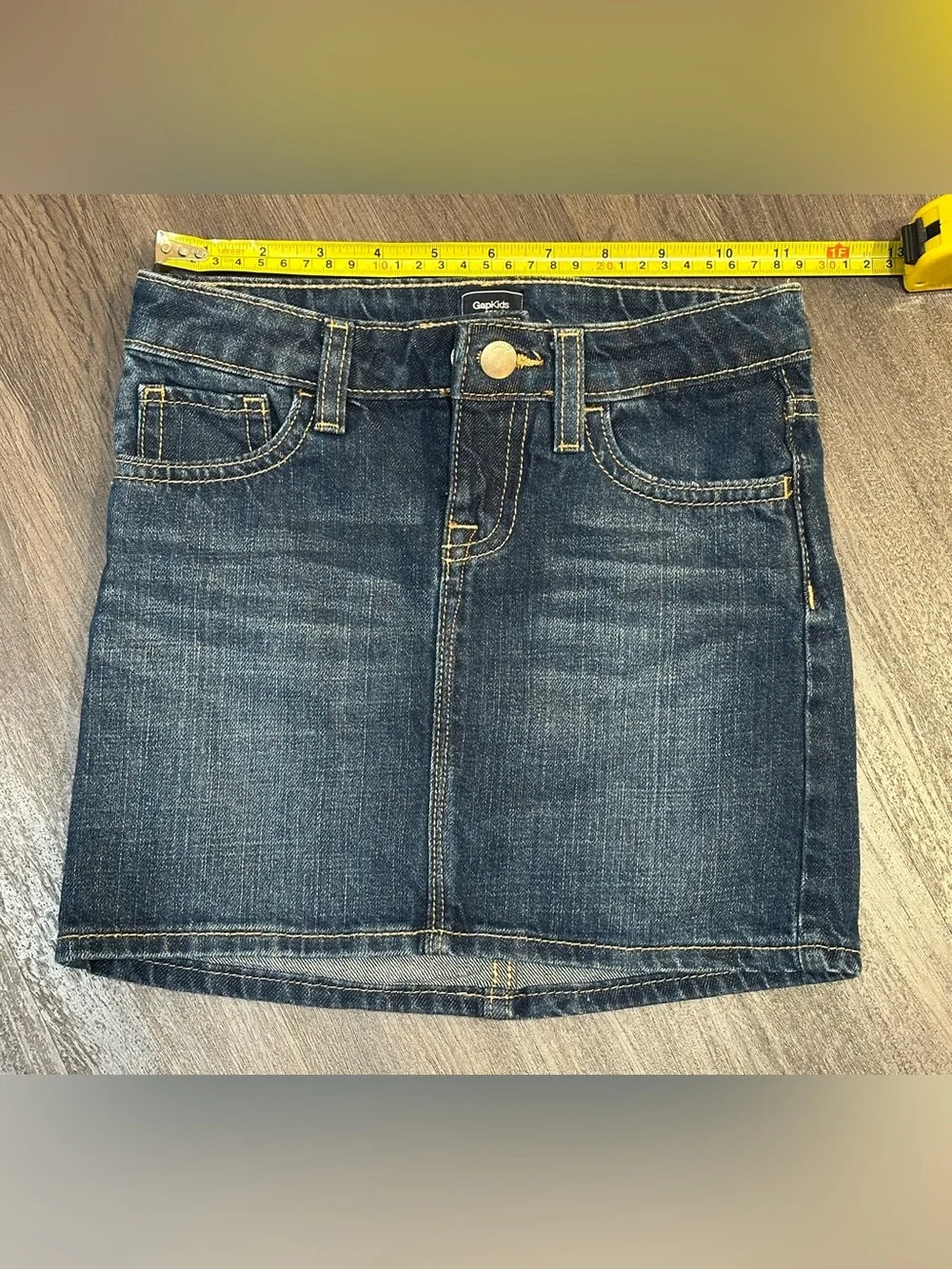 Girls Denim Skirt Bundle Size 6 6/7 Gap Kids Old Navy Distressed Jean